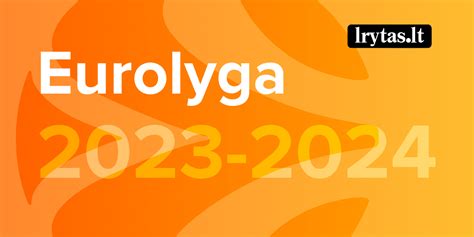 Eurolyga rezultatai: 2023/2024 .